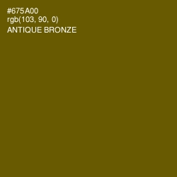 #675A00 - Antique Bronze Color Image